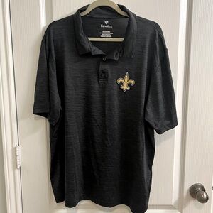 New Orleans Saints ⚜️ Antigua Layout Fanatics Men's Polo